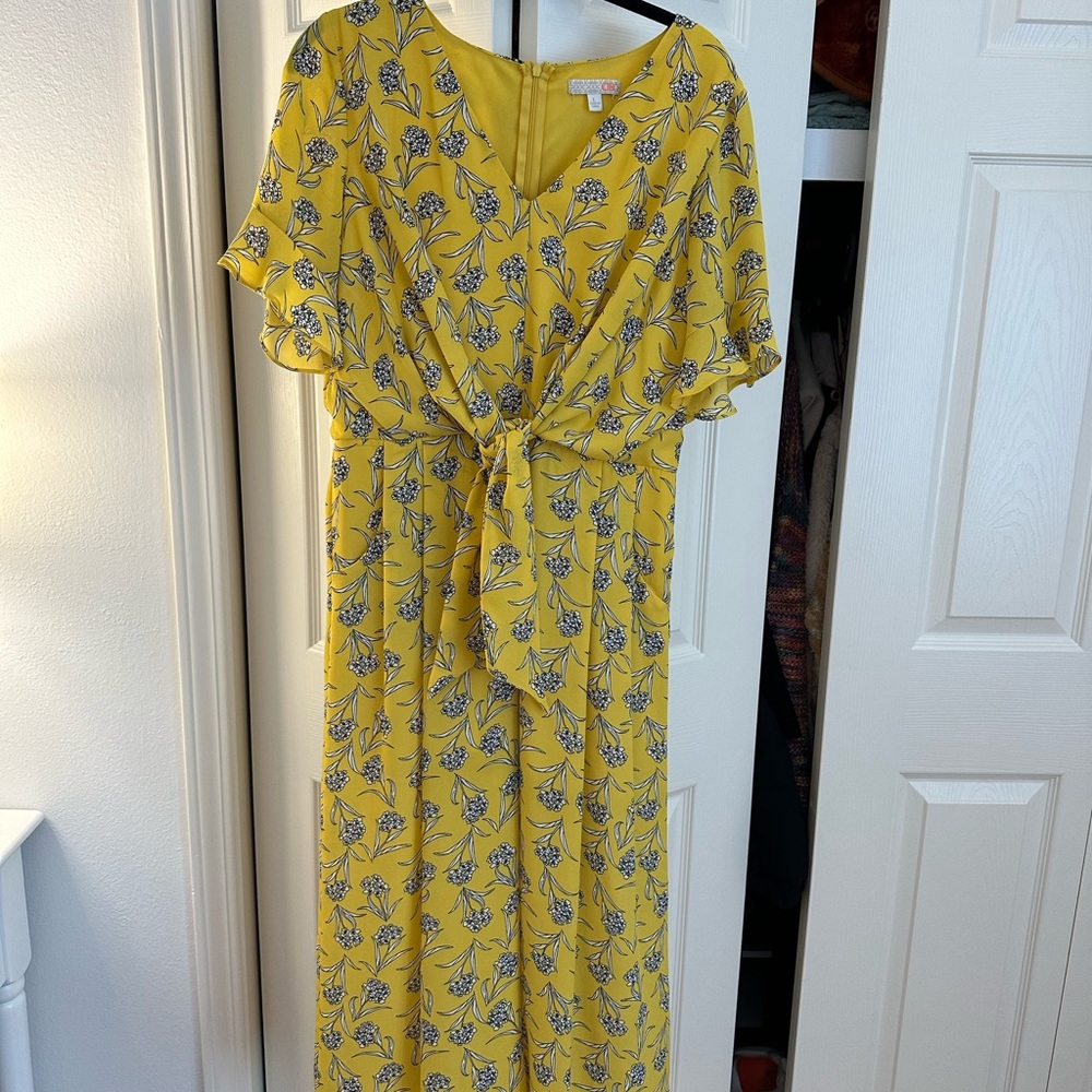 Gianni Binni Yellow Jumpsuit
